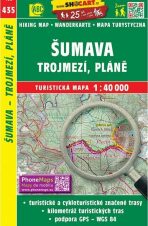 SC 435 Šumava - Trojmezí, Pláně 1:40 000 - 