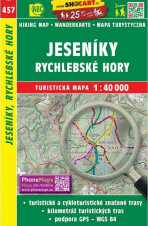 Jeseníky, Rychlebské hory 1:40 000 - 