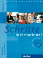 Schritte international 3: Kursbuch + Arbeitsbuch mit Audio-CD - 