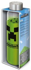 Skleněná láhev s návlekem - Minecraft 585 ml - 