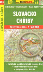 SC 463 Slovácko, Chřiby 1:40 000 - 