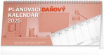 NOTIQUE Stolní kalendář Plánovací daňový 2025, 33 x 14,5 cm - 