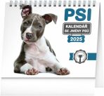 Stolní kalendář Psi - se jmény psů 2025 - 