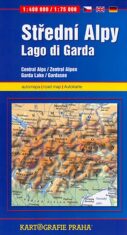 Střední Alpy/Lago di Garda (automapa) 1:400 000 / 1:75 000 - 