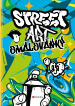 Street art omalovánky - Michaela Bystrá Radvanová