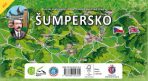 Šumpersko - Ručně malovaná mapa - 