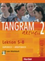 Tangram aktuell 2: Lektion 5-8: Kursbuch + Arbeitsbuch mit Audio-CD - 