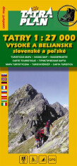 Tatry 1:27 000 Vysoké a Belianske - 