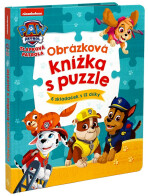 Tlapková patrola - Obrázková knížka s puzzle - 