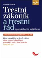 Trestní zákoník a trestní řád s poznámkami a judikaturou - Jiří Jelínek