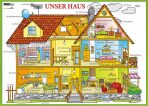 Unser Haus / Náš dům - Naučná karta - 