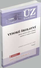 ÚZ 1499 Vysoké školství - 