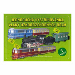 Vlaky úzkorozchodných drah - Jednoduchá vystřihovánka - 