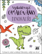 Dinosauři - Vyskakovací omalovánky - 