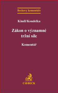 Zákon o významné tržní síle - Jiří Kindl