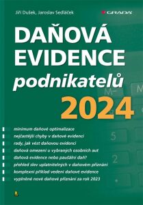 Daňová evidence podnikatelů 2024 - Jaroslav Sedláček, ...