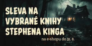 Sleva na knihy Stephena Kinga