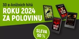 30 e-knižních hitů roku 2024 za polovinu!