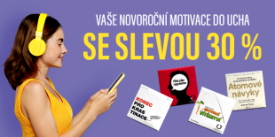 Vaše novoroční motivace do ucha. Audioknihy se slevou 30 %