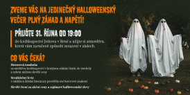 Halloweenský večer v knihkupectví  Brno Joštova