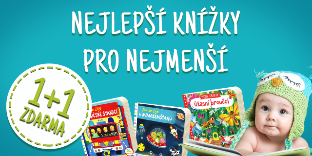 1+1 ZDARMA | Nejlepší knížky pro nejmenší od nakladatelství Svojtka