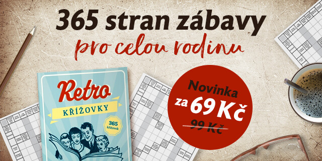 RETRO KŘÍŽOVKY | Akční cena 69 Kč