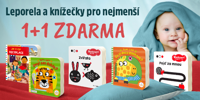 Leporela a knížečky pro nejmenší | 1+1 ZDARMA