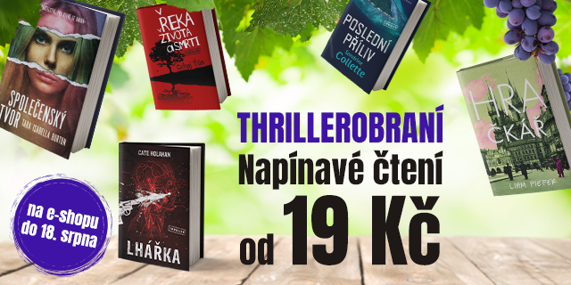 Thrillerobraní | Další sklizeň napětí od 19 Kč!