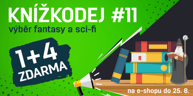 Knížkodej #11 | Magičové i lejzrové šavle v akci 1+4 ZDARMA