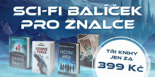 Sci-fi balíček pro znalce! | Tři knihy jen za 399 Kč!