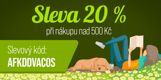 Je libo slevičku? 20 % pro vás při nákupu nad 500 Kč