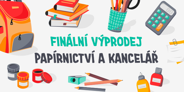 Finální výprodej | Papírnictví a kancelář