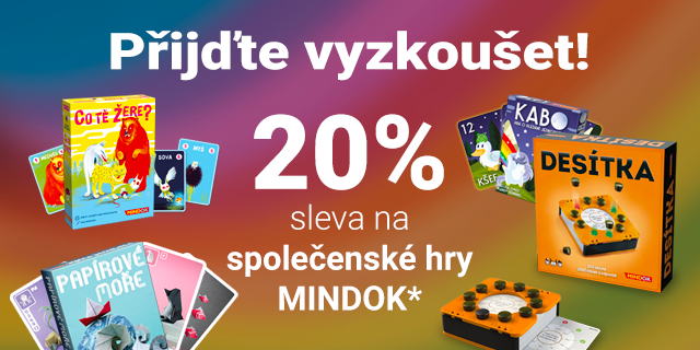 Herní den s MINDOKem! | Sleva 20 %