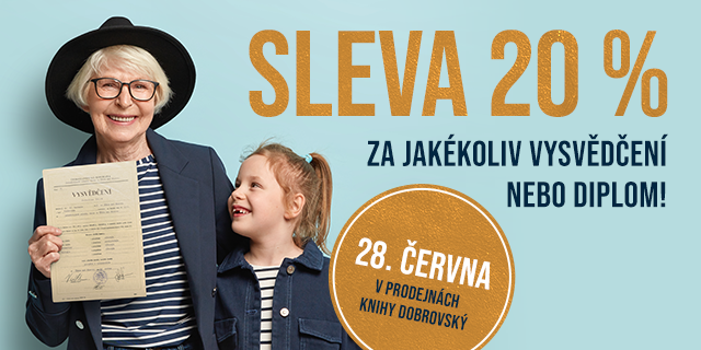 Slevička za vysvědčení? Jasně a hned 20 %