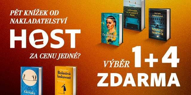 Pět knížek od HOSTu za cenu jedné? | Výběr 1+4 ZDARMA