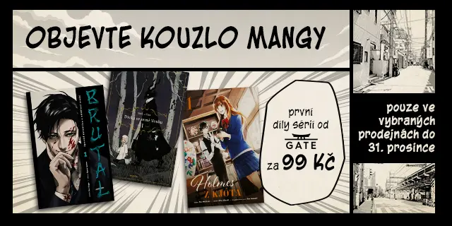 Objevte kouzlo mangy! První díly od GATE za 99 Kč