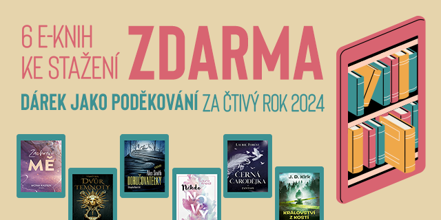 Děkujeme vám za čtivý rok 2024 | Šest e-knih jako dárek zdarma