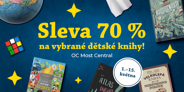 MOST: Sleva 70 % na vybrané dětské knížky