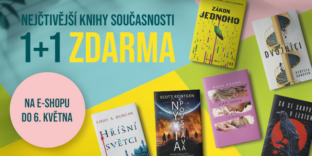 Nejčtivější knihy současnosti | 1+1 ZDARMA