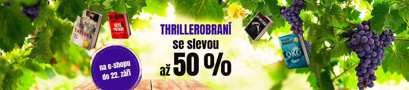 Sklizeň přichází! Je tu thrillerobraní se slevami až 50 %