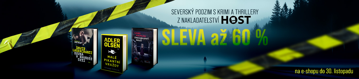 Severský podzim se slevami až 60 % na krimi a thrillery je tu!