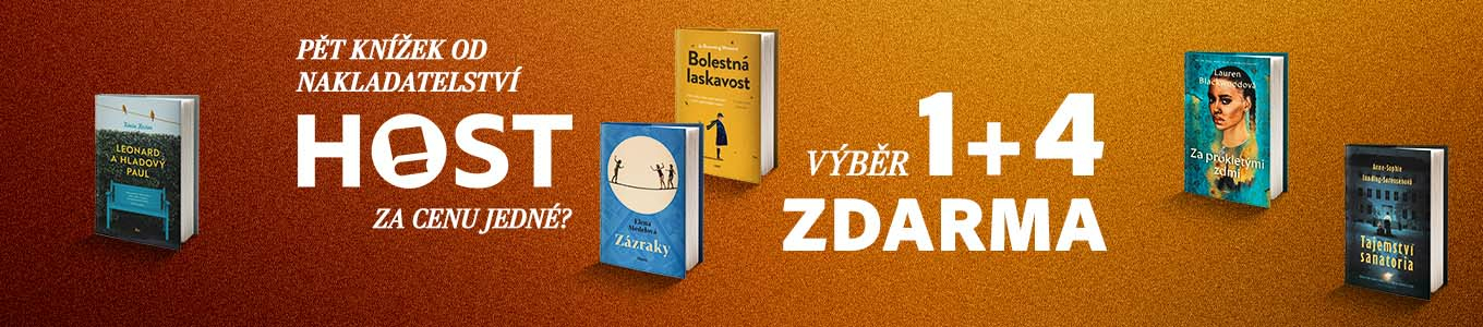 Pět knížek od HOSTu za cenu jedné? | Výběr 1+4 ZDARMA