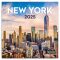 Kalendář 2025 poznámkový: New York, 30 × 30 cm - 