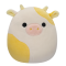 SQUISHMALLOWS Žluto bílá kráva - Bodie - 